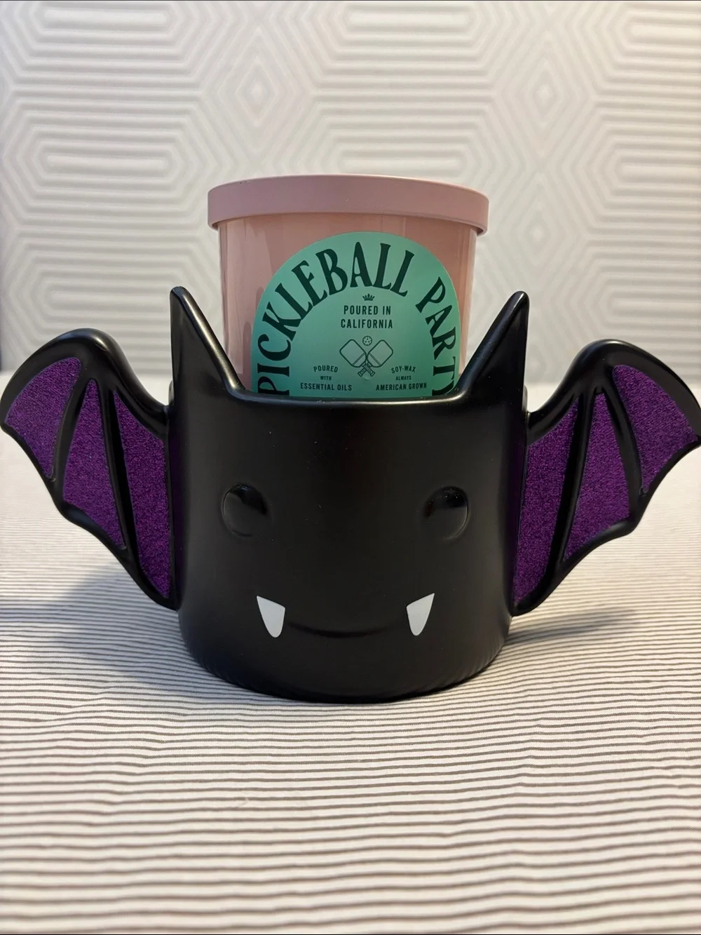 Bath and Body Works Halloween Bat Candle Holder